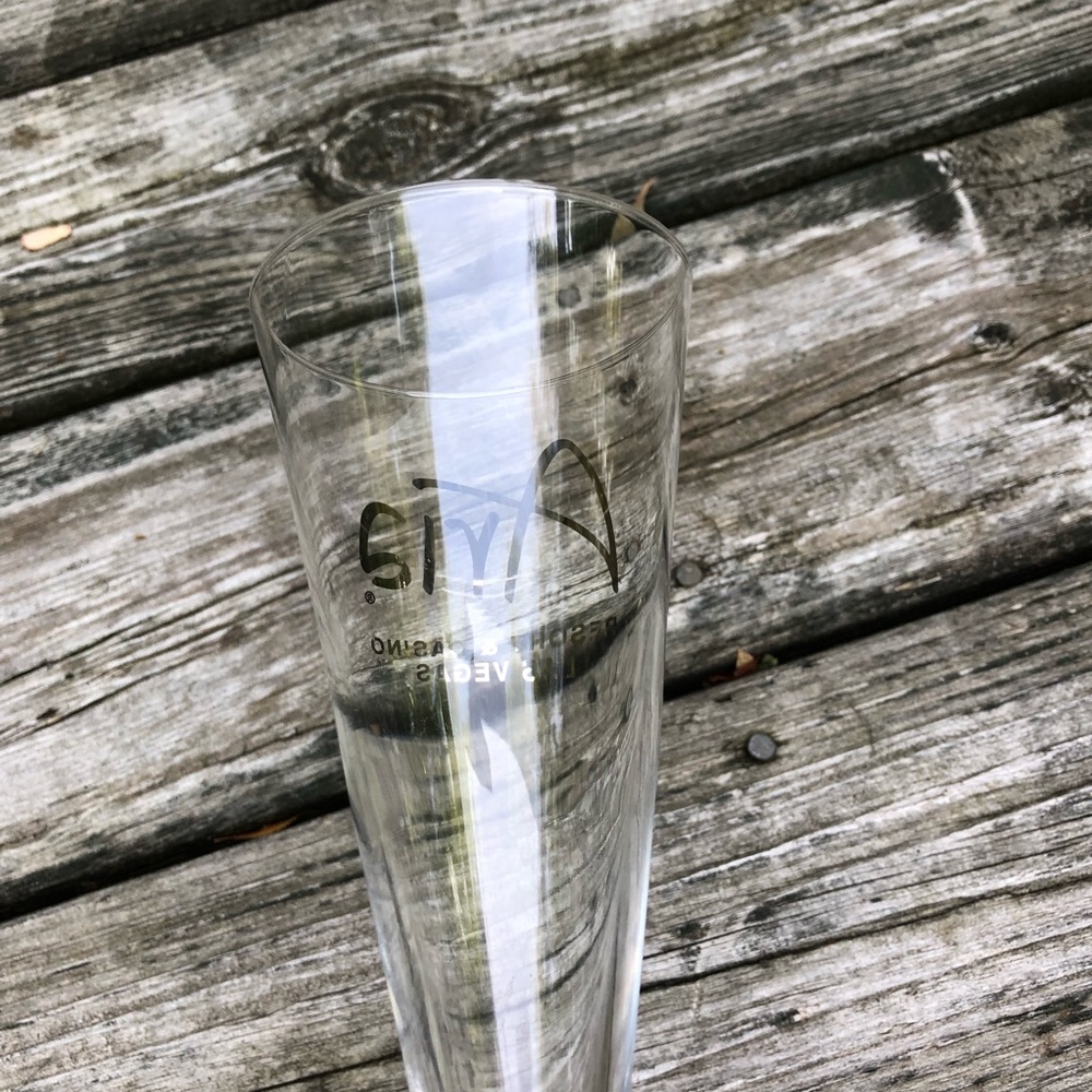 Aria Las Vegas Champagne Flute Memory Glass - Picture 4 of 6